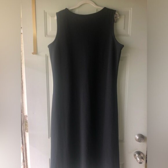 TravelSmith black sleeveless maxi dress size XL - Picture 4 of 5